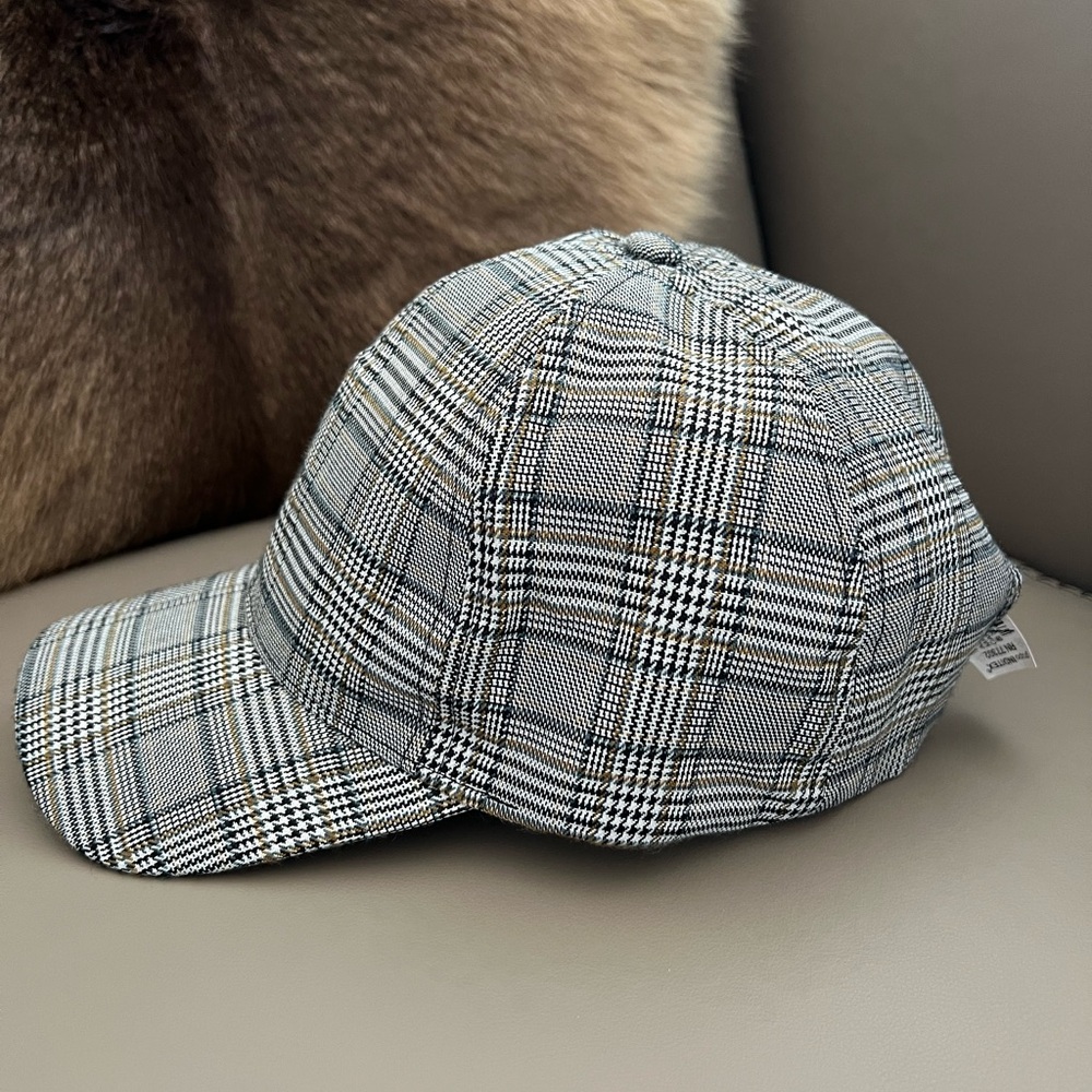 New Zara Check Cap - Picture 3 of 7